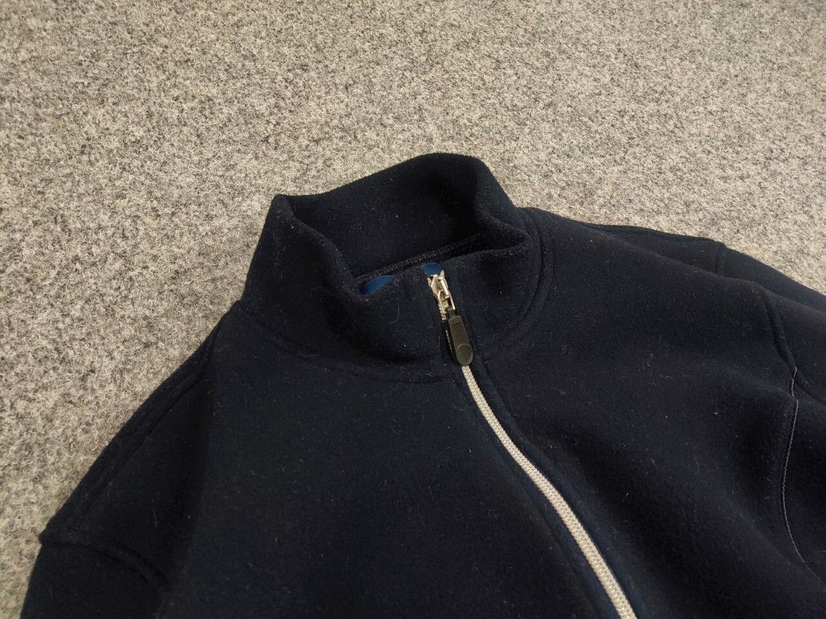 Vintage 90's Moncler Grenoble Husky trevira Pullover Half Zip