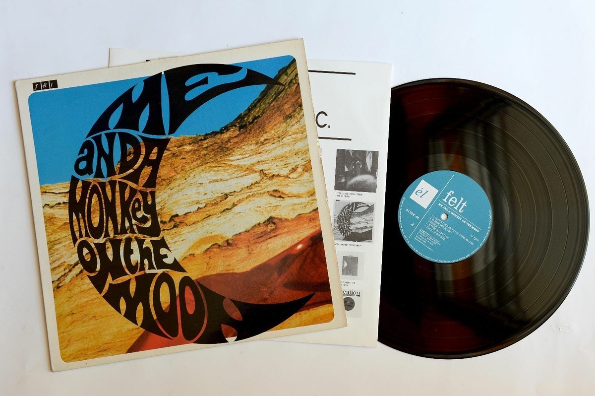 洋楽 Felt - Me And A Monkey On The Moon LP 71pmbnZ1u6L.jpg