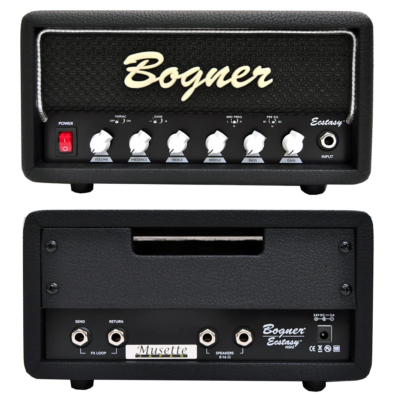 Bogner Ecstasy Mini Head Guitar Solid State Amplifier Black White