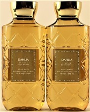 QTY 2 - Bath  Body Works DAHLIA Face Body Wash Shower Gel Shampoo 10 Ounce