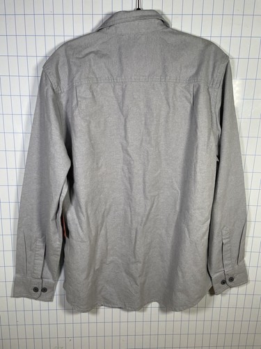 The American Outdoorsman Gray Button Down Shirt Men's Sz L - NEW WITH TAG - Picture 2 of 15