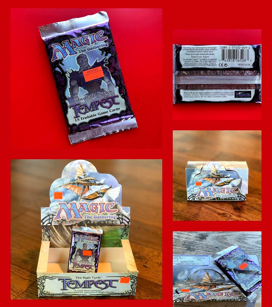 Magic: The Gathering Tempest Sealed Collectible Card Game Packs