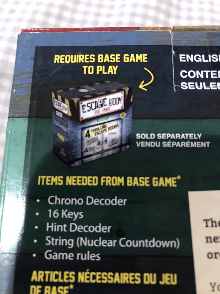 Escape Room The Game Expansion Pack Welcome to Funland Amusement Park  - Image 2 of 4