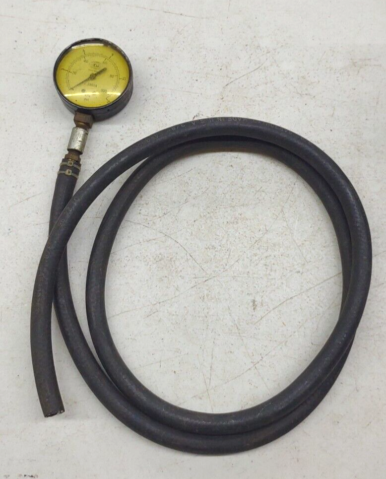 Kent Moore KM Gm J29658 Fuel Pressure Gauge 015 PSI SK74T eBay