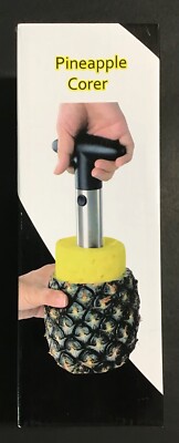 Pineapple Corer Stainless Steel w/ Plastic Handle Efficient NEW