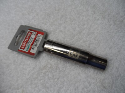 #ad Craftsman 1 2quot; Drive Metric MM Socket 13mm NIP deep laser 12pt USA PN 45938 $18.94