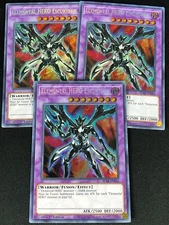 YUGIOH ELEMENTAL HERO ESCURIDAO BLAR-EN056 1ST SECRET X3 (NM)