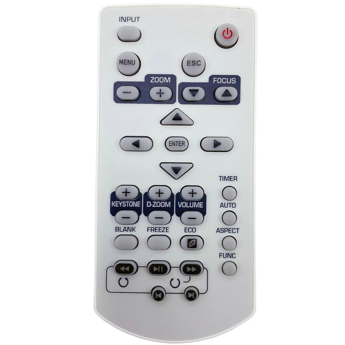 Projector Remote Control for Casio XJ-F101W, XJ-F11X, XJ-F211WN, , XJ-F21XN