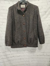 Vintage Penguin M.liman Co Women's Padded Shoulders Blazer Jacket