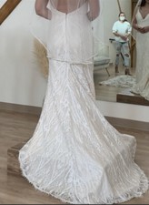 lace wedding dress size 8