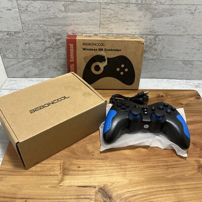 Beboncool Wireless Nintendo Switch Gamepad Joypad Controller Blue - NEW