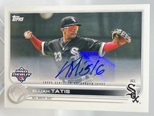 Elijah Tatis 2022 Topps Pro Debut Rookie Autograph #PD-124 Chicago White Sox