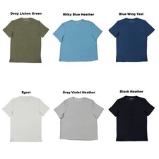 Outdoor Voices Mens Classic Fit Soft Lightweight Cloudknit T-shirt Outdoor Voices Mens Classic Fit Soft Lightweight Cloudknit T-shirt