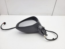 AUDI A4 B9 2017 POWER FOLD WING MIRROR LEFT PASSENGER SIDE IN GREY LZ7S