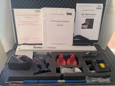 IML-RESI F500-S 480mm Power Drill Wood Inspection Kit Resistograph IML In Case