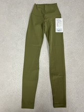 Lululemon Align Pant HR 28” Women’s UK4 Bronze Green
