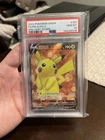 Pikachu V - 157/172 - PSA 10 - Full Art - Brilliant Stars - Pokemon