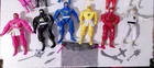 Mighty Morphin Power Rangers Ninja Action Figure Lot 1995 Vintage Bandai Rare