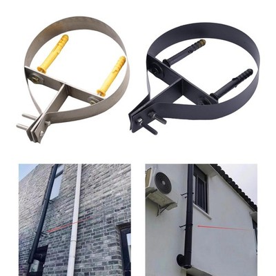 5'' Chimney Pipe Bracket Metal Holder for Stove Pipe Wall Attachment