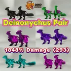 1848%(293) Melee Deinonychus Pair ARK🦕 Survival Ascended ASA PVE PC/XBOX/PS