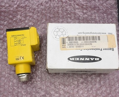 *BANNER ENGINEERING Q45ULIU64ACRQ U-GAGE Ultrasonic Sensor 47553 *NEW*
