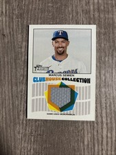 2026 Topps Heritage Marcus Semien Clubhouse Collection Game Used Jersey CCR-MS
