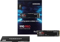 Samsung 990 Pro 1TB Ssd M.2 Nvme Pcie 4.0 X4 7450 Mb/S Neu Ovp 5 Jahre Garantie