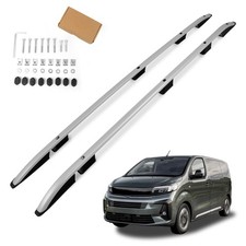 Dachreling für Opel Zafira-e Life I (K0 | V) H1 MITTEL (L2 M) 2021-2024 Silber
