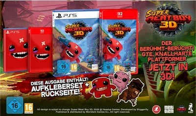 Super Meat Boy 3D Special Edition - Nintendo Switch 2