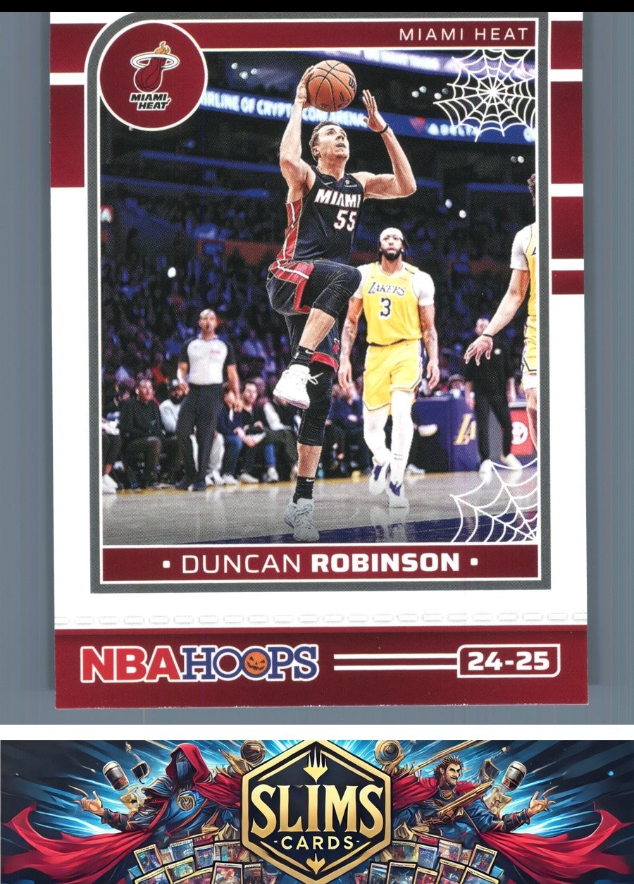2024-25 Hoops Haunted Hoops Miami Heat Duncan Robinson #203