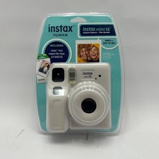 New FujiFilm Instax Mini SE Instant Film Camera - Gray