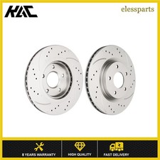 Front Brake Rotors 295.8mm For Nissan Sentra 2007-2012 2.5L Rogue 2008 2009-2013