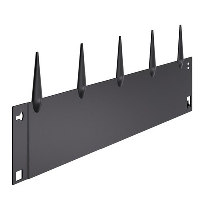 Steel Landscape Edging 5 Packs 39x5in Rust-Resistant Edging Border Black