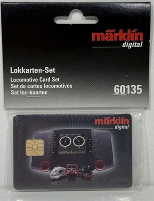 Märklin H0 60135 Lokkartenset 5 Lokkarten neuwertig & OVP