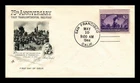 US COVER TRANSCONTINENTAL RAILROAD 75TH ANNIVERSARY FDC SCOTT 922 ARTCRAFT