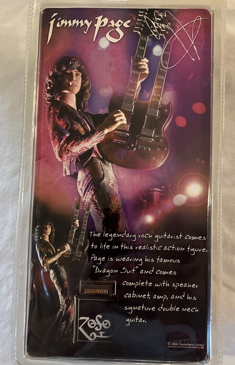 NECA Led Zeppelin - Jimmy Page 7 inch Action Figure for sale