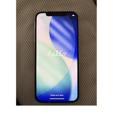 Apple iPhone 12 Pro Smartphone 128GB Weiß 5G iOS Slate ohne Speicherkartenfach
