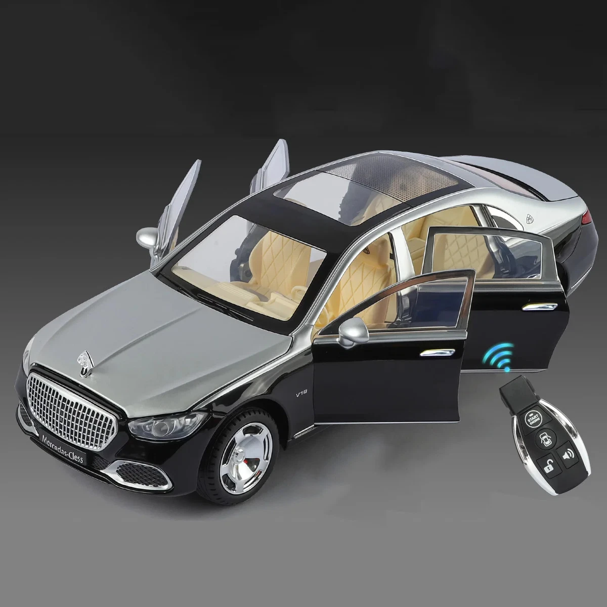 Maybach 62 ブラック 1/43スケール Preços baixos em MAYBACH Preto Veículos de brinquedo e de metal