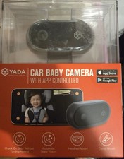 Yada BT532925 Car Baby Camera, Wireless App Control, LCD Screen, Universal Fit