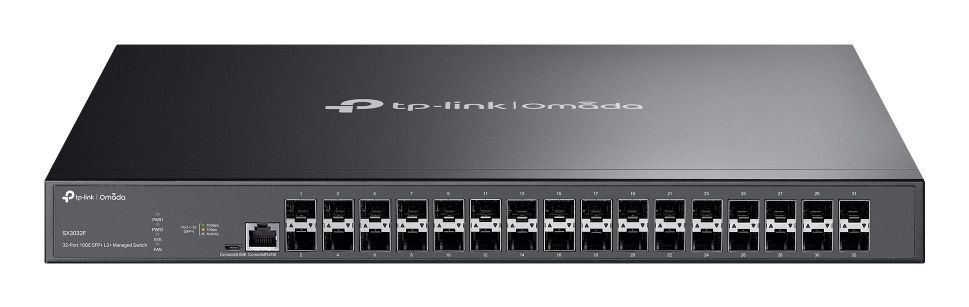 Omada Switch Tp-Link Sx3032f 32 Sfp+ 1 Rj-45 L2+ Rack Di Gestione Ridondanza Cloud - Immagine 2
