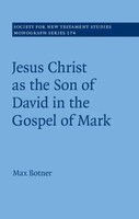 Max Botner | Jesus Christ As The Son Of David In The Gospel Of Mark | Buch