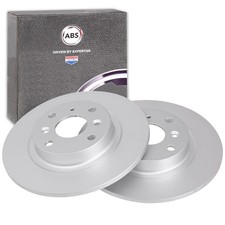 2x ABS BREMSSCHEIBEN 255mm VOLL HINTEN passend für MAZDA 2 | 18709