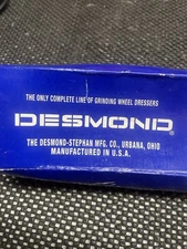 DESMOND No 1 Grinding Wheel Dressing Tool New In Box  Made in USA