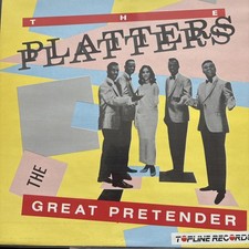 The Platters The Great Pretender Topline Records 1st Edition Stereo LP