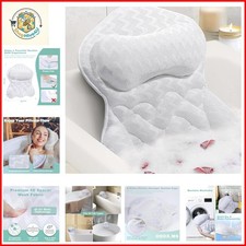 Bath Pillow for Tub,Bathtub Pillow,Bath Pillows for tub Neck and Back Support...