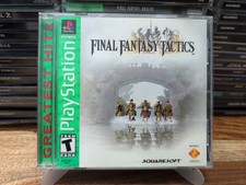 ebay® Auktion 127881312536 | Final Fantasy Tactics (Sony PlayStation 1, 1998) - CIB Complete - Tested Thumbnail of ebay® auction 127881312536 | Final Fantasy Tactics (Sony PlayStation 1, 1998) - CIB Complete - Tested