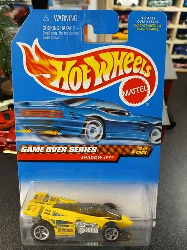 Hot Wheels Shadow Jet vintage 1998 Game over series