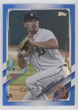 2021 Topps Opening Day Opening Day Edition Blue Foil Beau Burrows #148 x5u