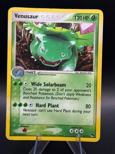 Pokemon TCG Venusaur 006/017 Stage 2 POP Series 2 2006 HP