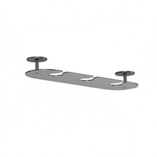 Wall-mounted Wine Glass Holder Space Aluminum Non-Punch Goblet Storage Rack